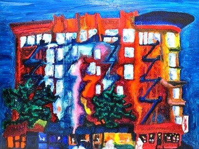 "Building at 1st Ave." © Yuji Machida