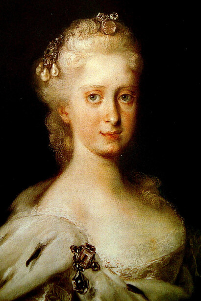 Rosalba Carriera, Ritratto di Maria Josepha D'Austria