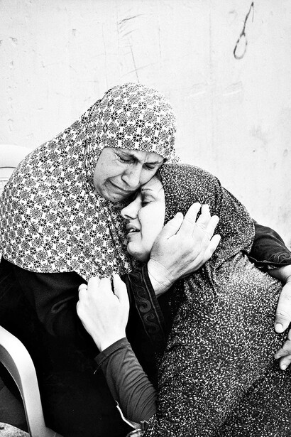 Yawm al-Firak, Broken souls. Jenin Refugee camp, Palestine, 2023. Courtesy of Foam © Sakir Khader / Magnum Photos