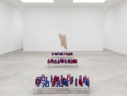 Nayland Blake's Opening. Courtesy of Matthew Marks Gallery