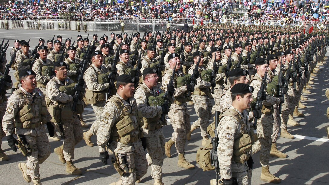 Militares chilenos