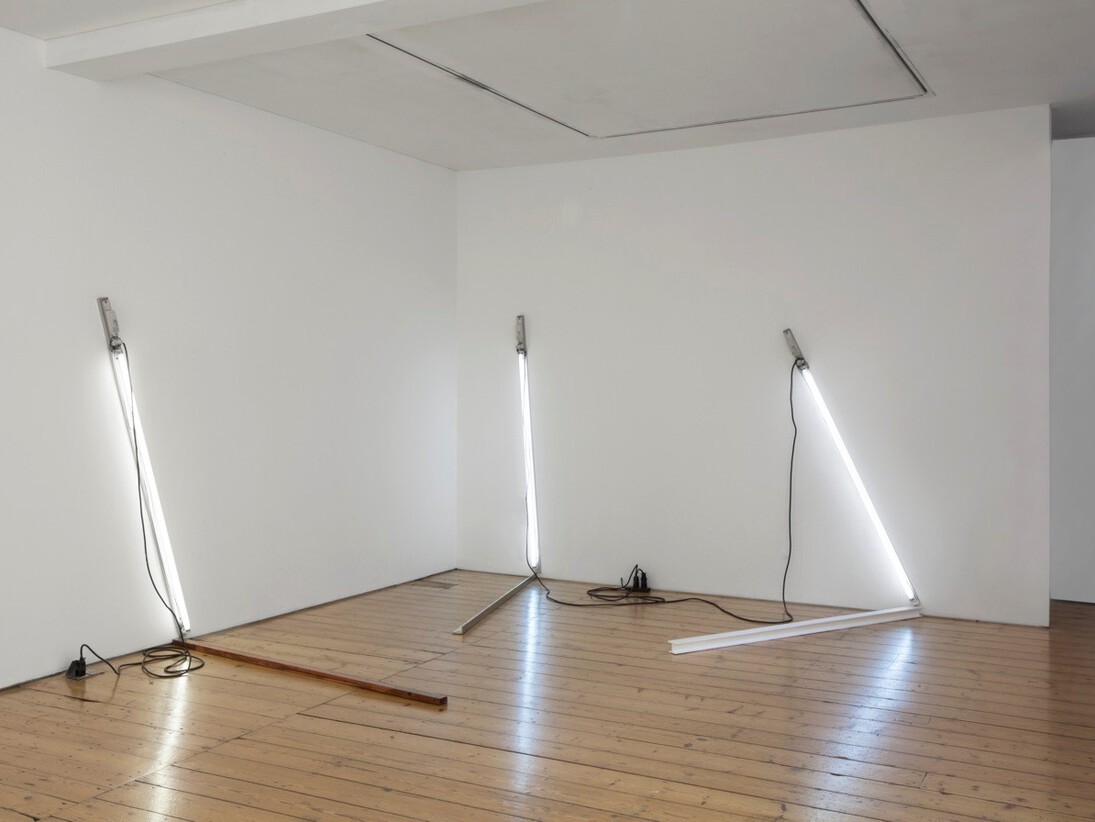 Pedro Cabrita Reis. From left: London Angles #2, 2014; London Angles #1, 2014; London Angles #3, 2014, courtesy of the Artist and Sprovieri, London, Photograph by Sebastiano Pellion di Persano