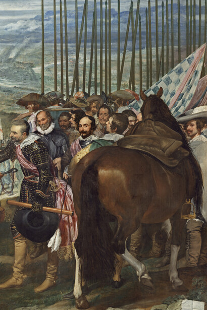 Diego Velázquez, La rendición de Breda (detalle), 1634-1635