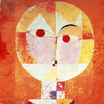 Paul Klee, Senecio, detail, 1922, oil on gauze, 40.5 x 38 cm, Kunstmuseum Basel, Basel