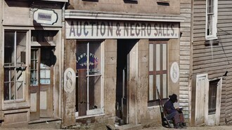 Sklaven Auktionshaus, 1864, Atlanta, Vereinigte Staaten