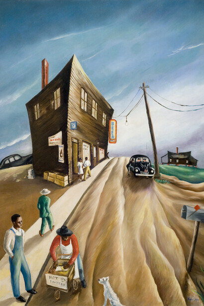 Stony the Road We Trod. Courtesy of Georgia Museum of Art