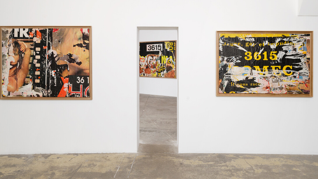 Jacques Villeglé. Courtesy of Galerie Vallois