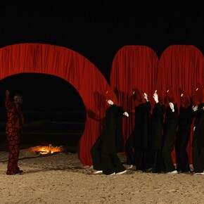 Nuits Balnéaires, Passages 12 (détail), Eboro, 2025. Avec l'aimable autorisation de la Fondation Henri Cartier-Bresson