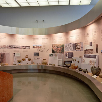 Towards the birth of cities, exhibition view. Courtesy of Archaeological Museum of Thessaloniki