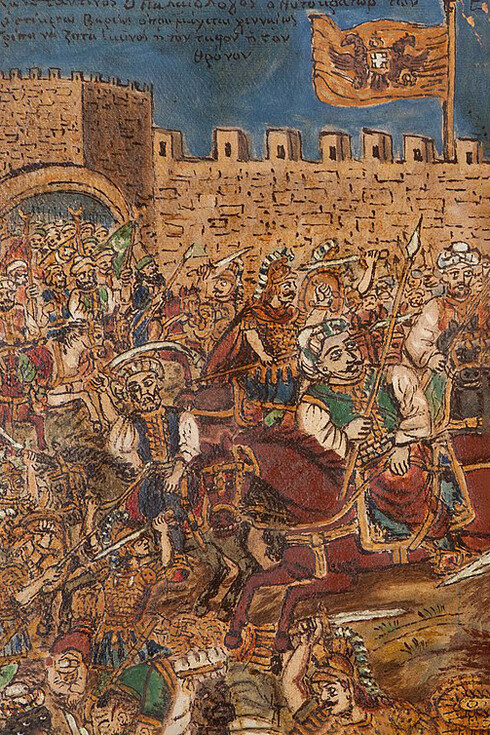 Constantino Paleologo, di Theophilos Hatzimihail, (1929)