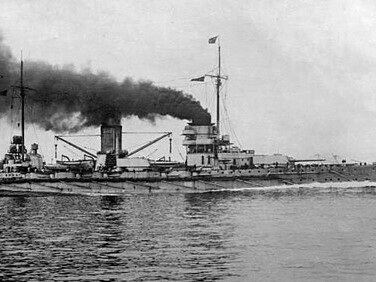 SMS Goeben was a Moltke-class battlecruiser of the Imperial German Navy, launched in 1911 and commissioned in 1912