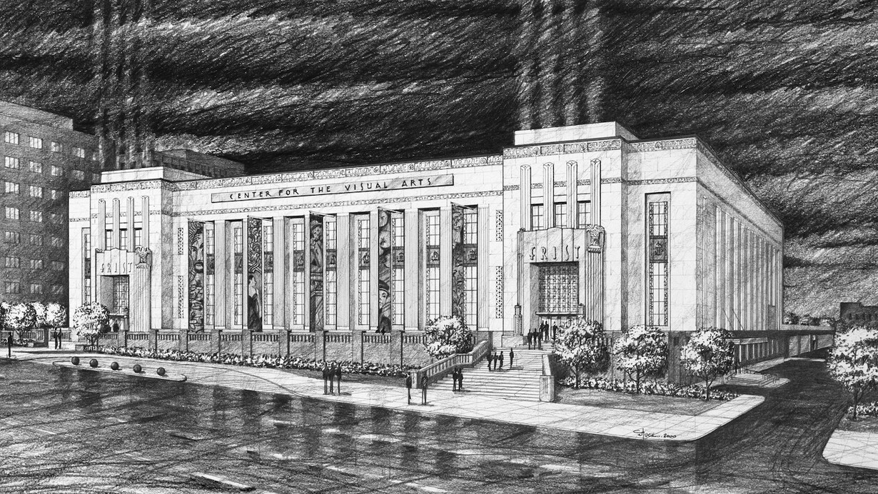 Seab A. Tuck III, Frist Center for the Visual Arts (detail), 2000. Courtesy of Frist Art Museum