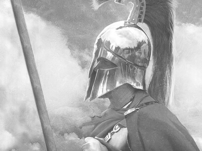 Pintura de un guerrero de Esparta, Grecia. Hoy las luchas internas de estos pueblos que conocemos como una nación nos asombran