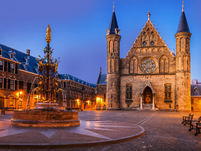 The Ridderzaal (Hall of Knights) is a magnificent 13th-century Gothic hall located within the historic Binnenhof complex in the heart of The Hague. As one of the Netherlands' most important political landmarks, it is best known for hosting the annual Prinsjesdag ceremony, during which the Dutch monarch delivers the Speech from the Throne to Parliament