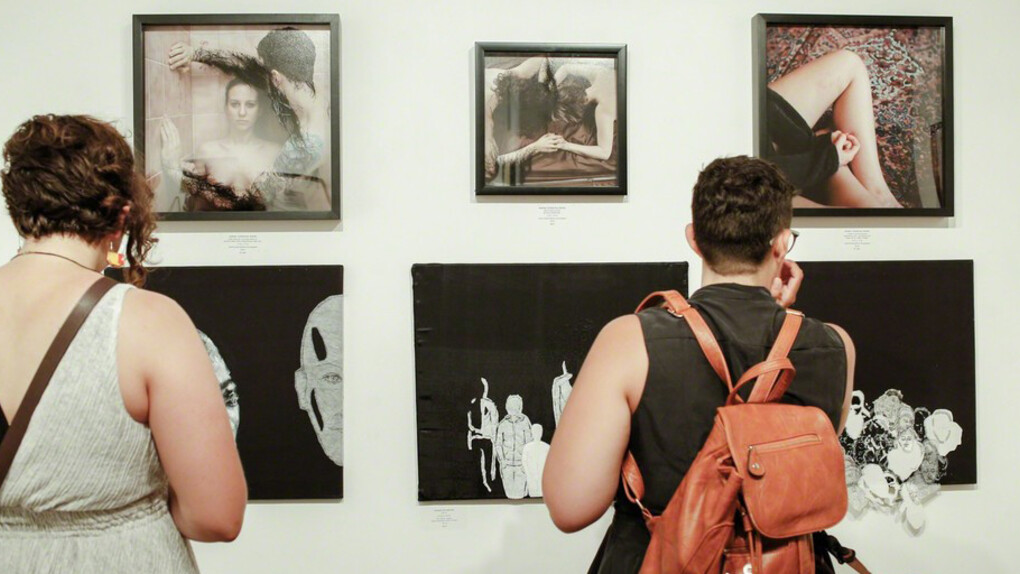 Stitched, Exhibition view. Courtesy of Paradigm Gallery + Studio 