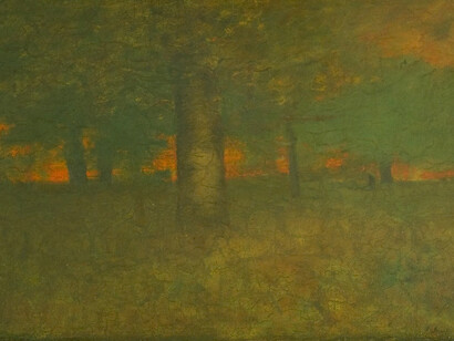 George Inness, Montclair sunset 2004. Courtesy of Montclair Art Museum 
