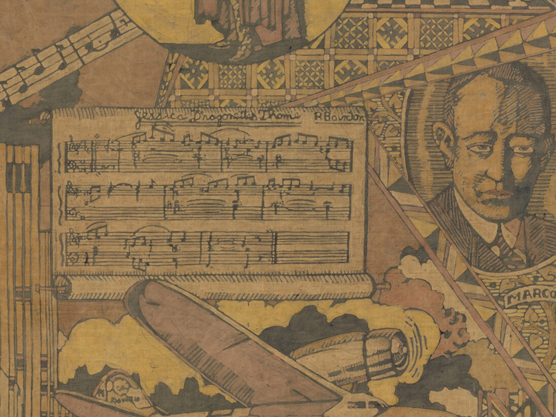 The World of Radio. Courtesy of Cooper Hewitt