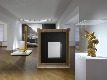 Gerold Miller, Intervention #1, exhibition view. Courtesy of Wentrup Gallery