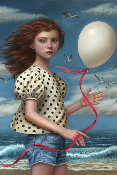 Rachel Bensimon, A lightness of being (detail). Courtesy of Corey Helford Gallery