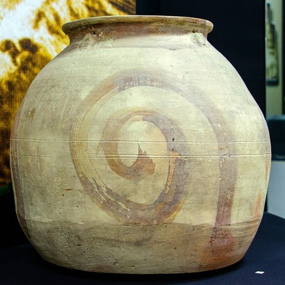 Chilpyk Tower of Silence (Dakhma), Karakalpakstan, 1st century BCE–1st century CE, Zoroastrian ossuary, I. V. Savitsky State Museum of Art, Nukus, Uzbekistan
