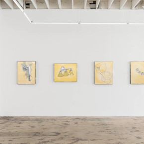 Rhys Gaetano, Cleanliness is next to godliness, exhibition view. Courtesy of Nina Johnson Gallery