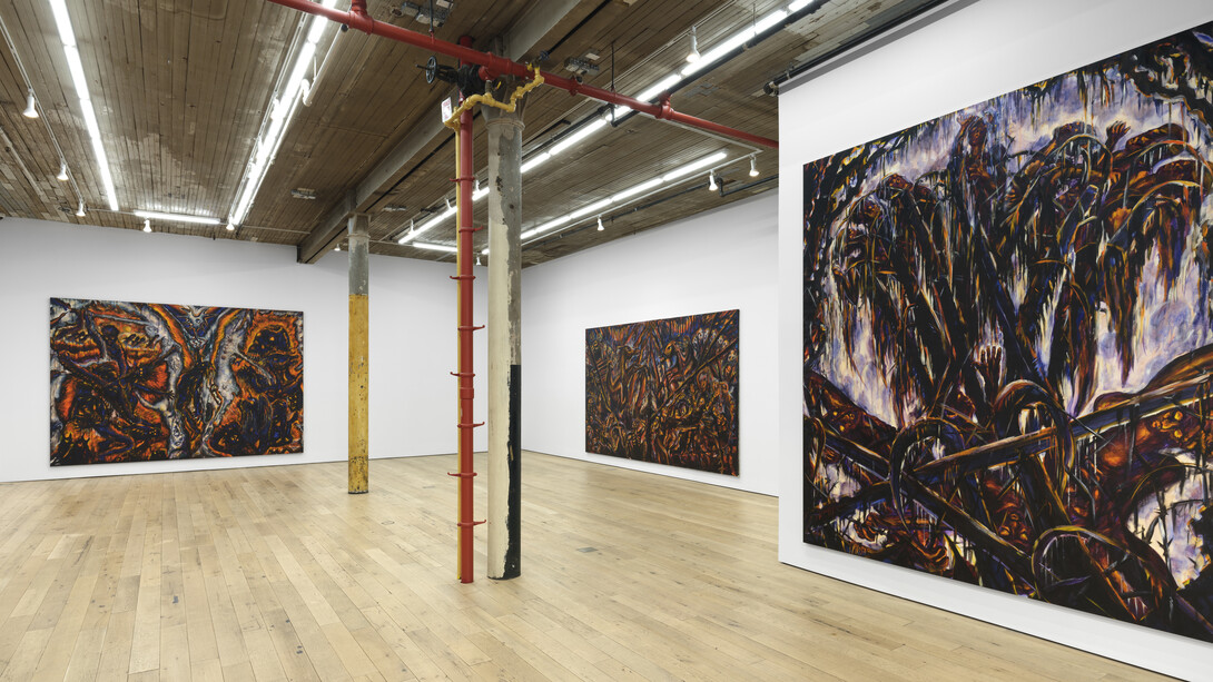 Nabil Kanso, The Tomorrows, exhibition view. Courtesy of Martos Gallery