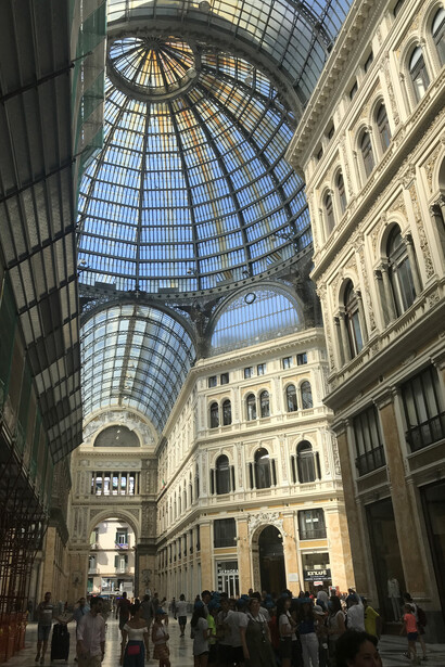 Galleria Umberto I, Nápoles, Italia. Foto: Jorge M. Gonzalez