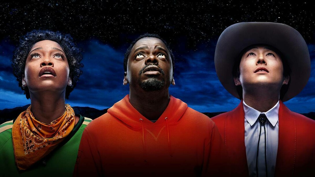 Movie poster for the film 'Nope' released in August by director Jodan Peele