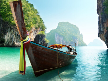 Boat in Koh Phi Phi. Thailand