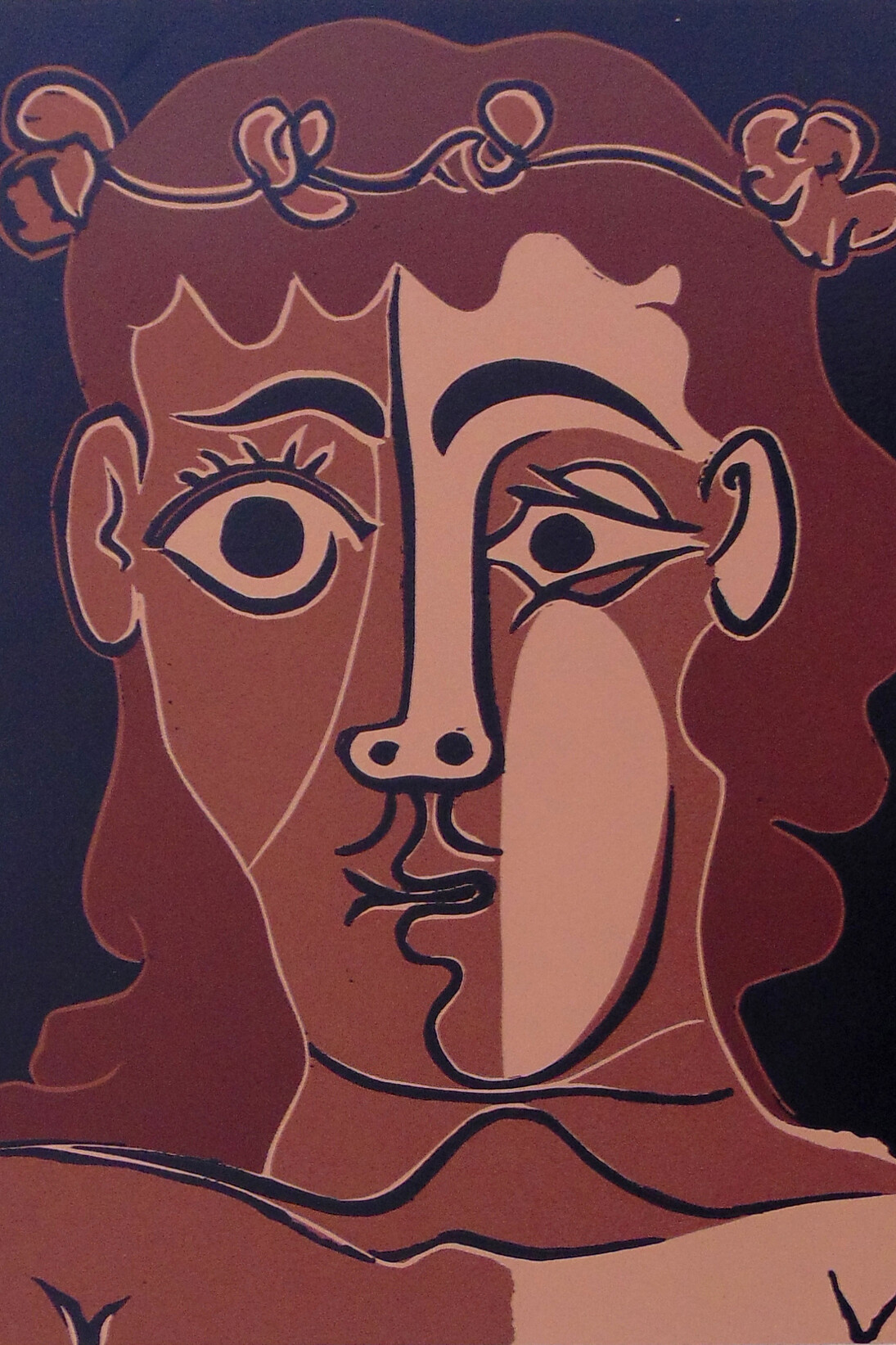 Picasso, Boy with a Crown of leaves