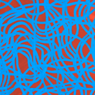 Sol LeWitt, Irregular grid (detail), 2001. Courtesy of Zeit Contemporary Art