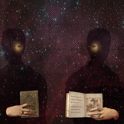 Marco Veronese, UniverSe. cm 90x160 mix media