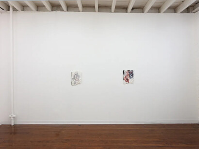 Corinne Chase & Miranda Fengyuan Zhang, 2023, Brooklyn, NY, installation view. Courtesy of Halsey McKay Gallery
