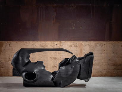 Hamza Kadiri, Sculptural console. Courtesy of MCC Gallery