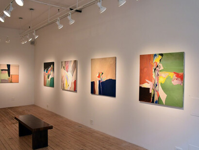 Continuation of Color and Abstraction. Courtesy of Carter Burden Gallery