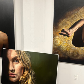 Nathan Brad Hall, Undercurrents, exhibition view. Courtesy of Gallery Victor