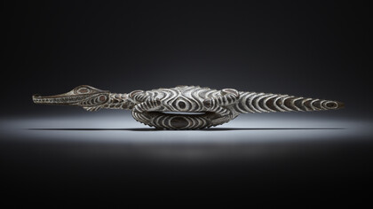 Coccodrillo in legno © Governatorato SCV - Direzione dei Musei