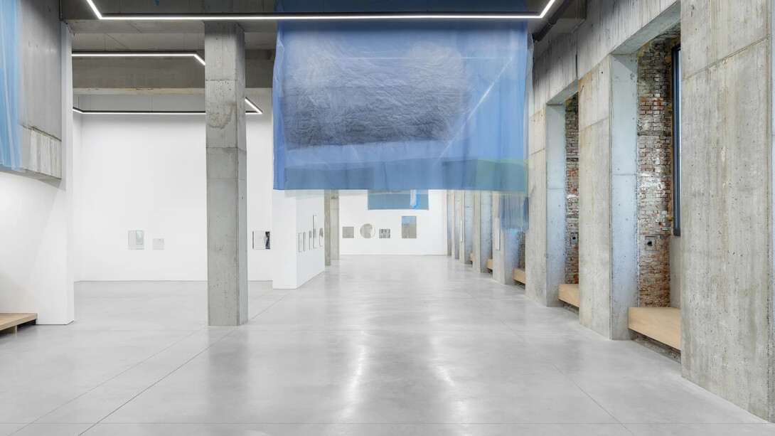 Lionel Estève, Souvenirs de Bruxelles, vue d'exposition. Avec l’aimable autorisation de la galerie Stems