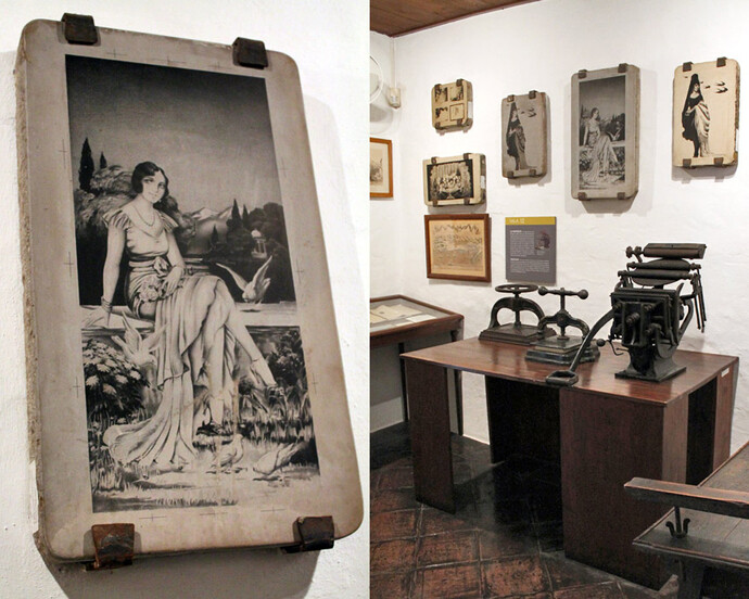 Imprenta, Exhibition view. Courtesy of Museo Unicaja de Artes y Costumbres Populares
