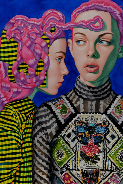 Ángeles Agrela, Camino y Paz (detail), 2026. Courtesy of Nicodim Gallery