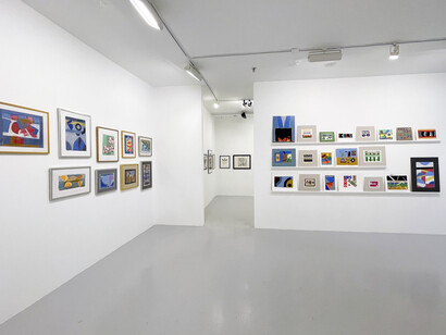 Leslie Laskey, installation view. Courtesy of Bruno David