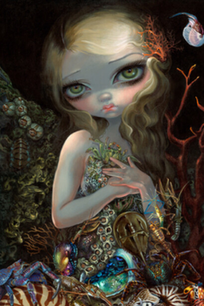 Jasmine Beckett-Griffith, Soft Shell, 2016. Courtesy of Jonathan LeVine Gallery