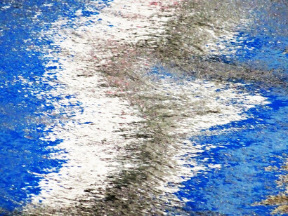 Kitty Chou, Blue, White & Grey #1, 2014, Inkjet on Hahnemühle photo rag paper, 76 x 102 cm; (29 7/8 x 40 1/8 in.), Edition of 5 + 2 AP (#1/5), Copyright the Artist, Courtesy Ben Brown Fine Arts, London