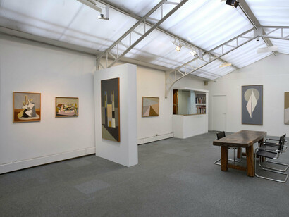 Vera Pagava, Corps Célestes, Exhibition view. Courtesy of Jeanne Bucher Jaeger