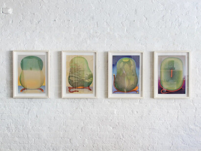 Various artists, Shifting veils, exhibition view. Courtesy of Uprise Art 