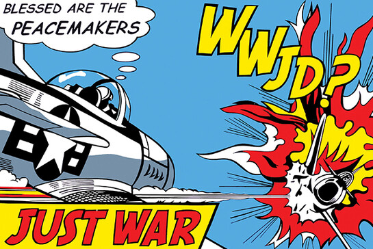 Clay Sinclair, wwjd, 125 x 100cm, acrylic on perspex