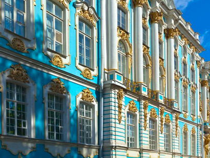 Discover the grandeur of the Winter Palace in Saint Petersburg, Russia, housing the iconic Hermitage Museum, a treasure trove of cultural artifacts and masterpieces