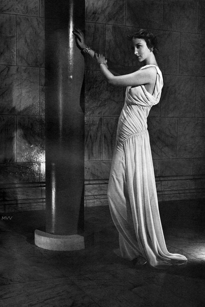Madeleine Vionnet, Vogue 1935, foto Horst P. Horst