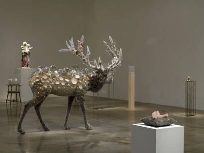 Kohei Nawa, Photon camp, exhibition view. Courtesy of Pace Gallery