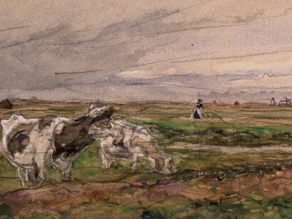 Viggo Johansen’s watercolours. Courtesy of Skagens Kunstmuseer